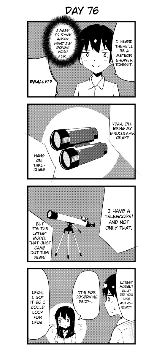 A Story About Wanting to Commit Suicide, but It's Scary So I Find a Yandere Girl to Kill Me, but After 100 days, I Somehow Got ○○ chapter 76 - page 1