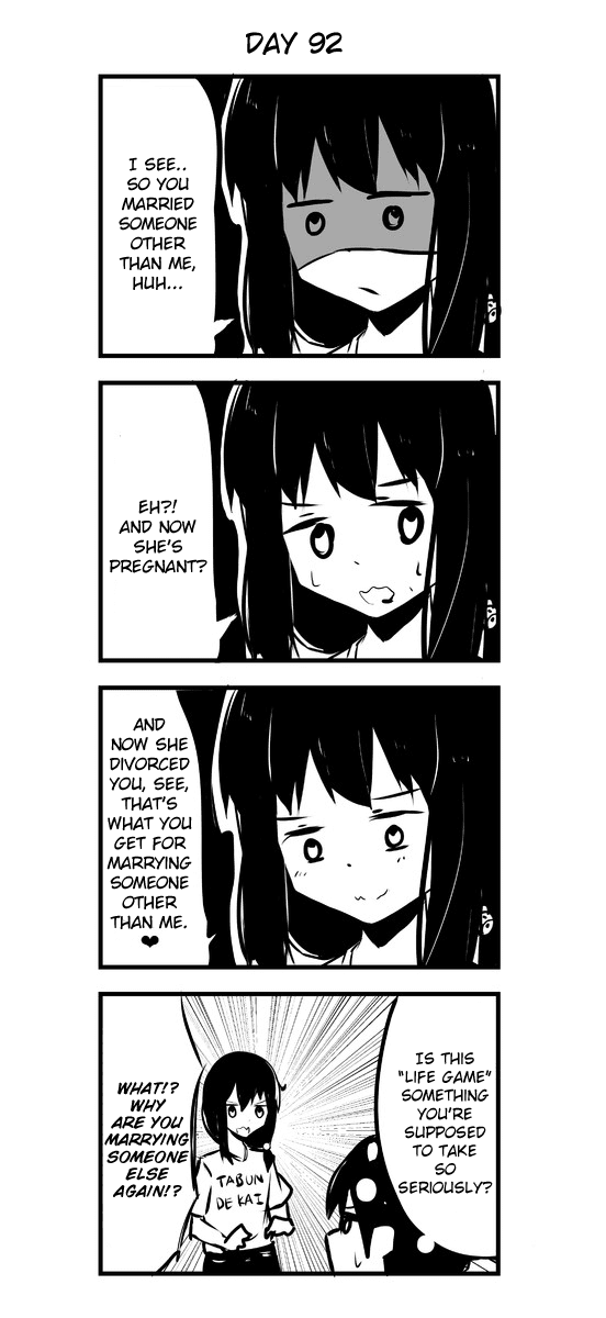 A Story About Wanting to Commit Suicide, but It's Scary So I Find a Yandere Girl to Kill Me, but After 100 days, I Somehow Got ○○ chapter 92 - page 1