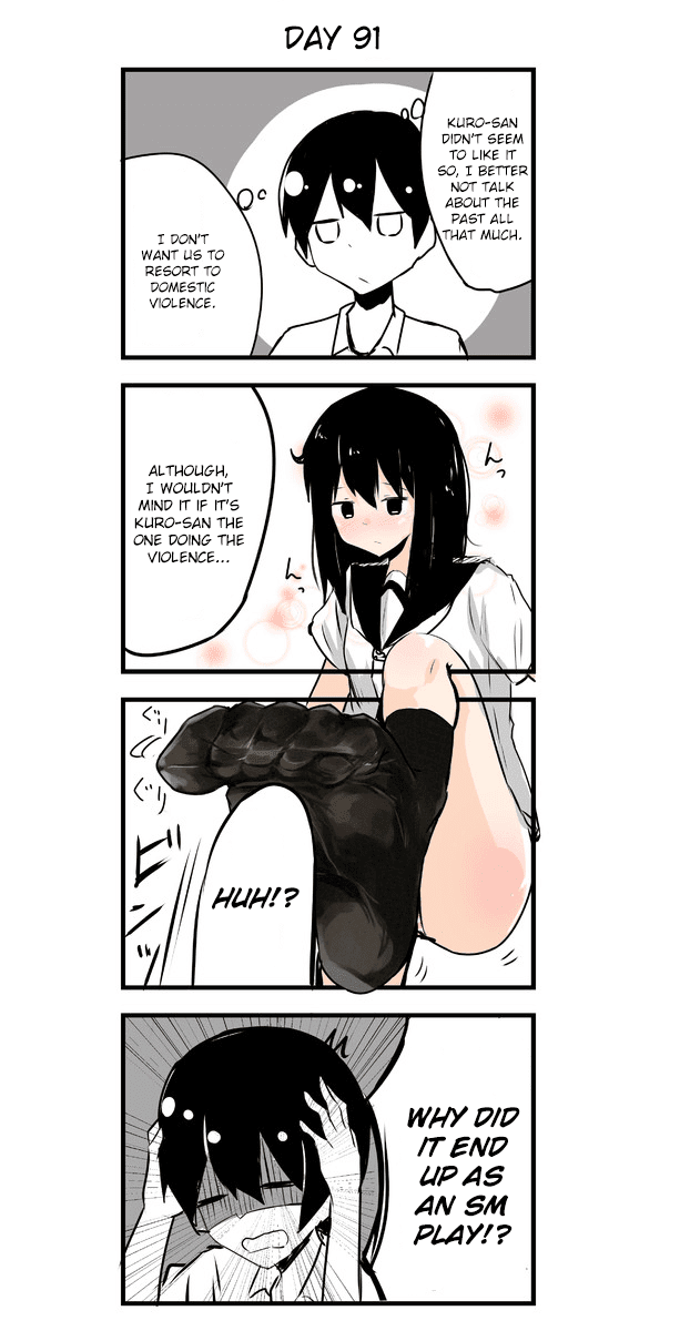 A Story About Wanting to Commit Suicide, but It's Scary So I Find a Yandere Girl to Kill Me, but After 100 days, I Somehow Got ○○ chapter 91 - page 1