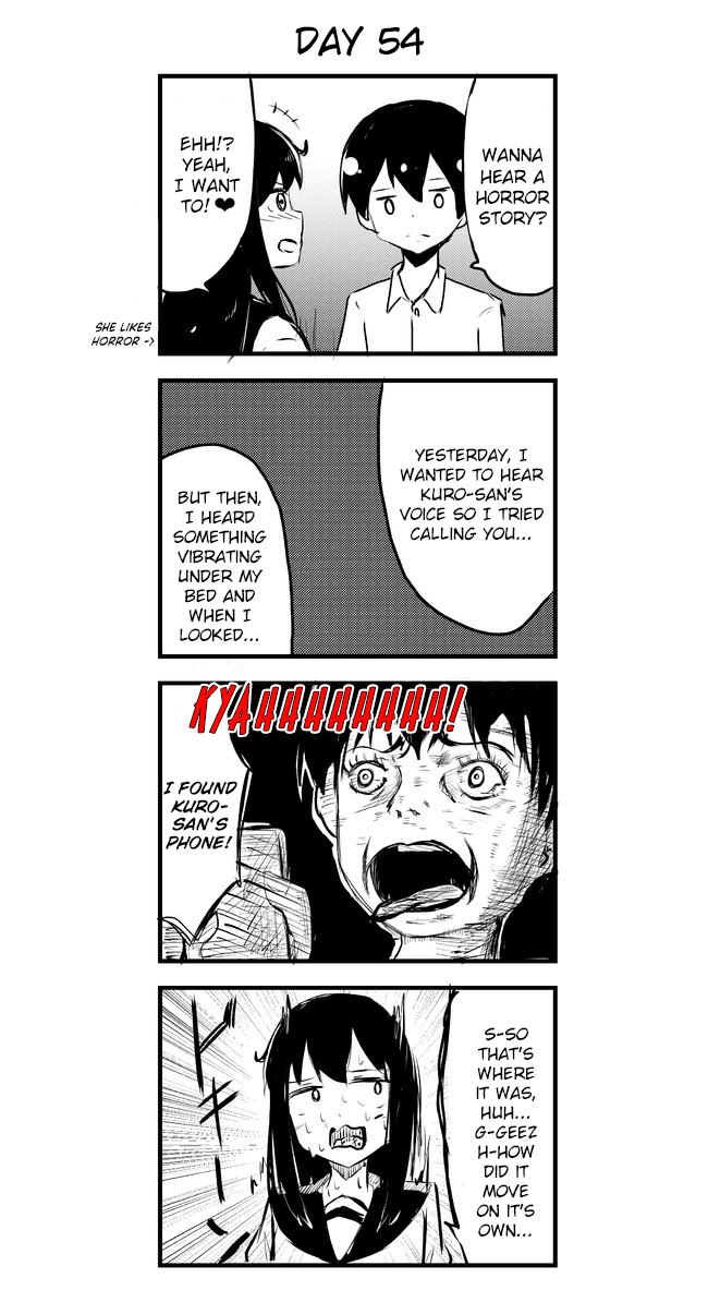 A Story About Wanting to Commit Suicide, but It's Scary So I Find a Yandere Girl to Kill Me, but After 100 days, I Somehow Got ○○ chapter 54 - page 1