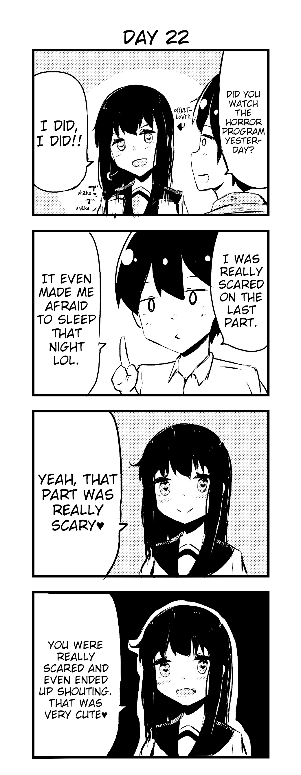 A Story About Wanting to Commit Suicide, but It's Scary So I Find a Yandere Girl to Kill Me, but After 100 days, I Somehow Got ○○ chapter 22 - page 1