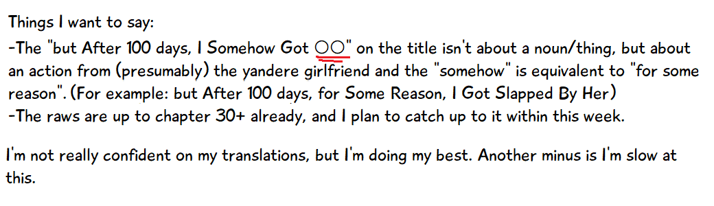 A Story About Wanting to Commit Suicide, but It's Scary So I Find a Yandere Girl to Kill Me, but After 100 days, I Somehow Got ○○ chapter 2 - page 1