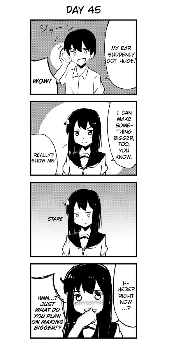 A Story About Wanting to Commit Suicide, but It's Scary So I Find a Yandere Girl to Kill Me, but After 100 days, I Somehow Got ○○ chapter 45 - page 1