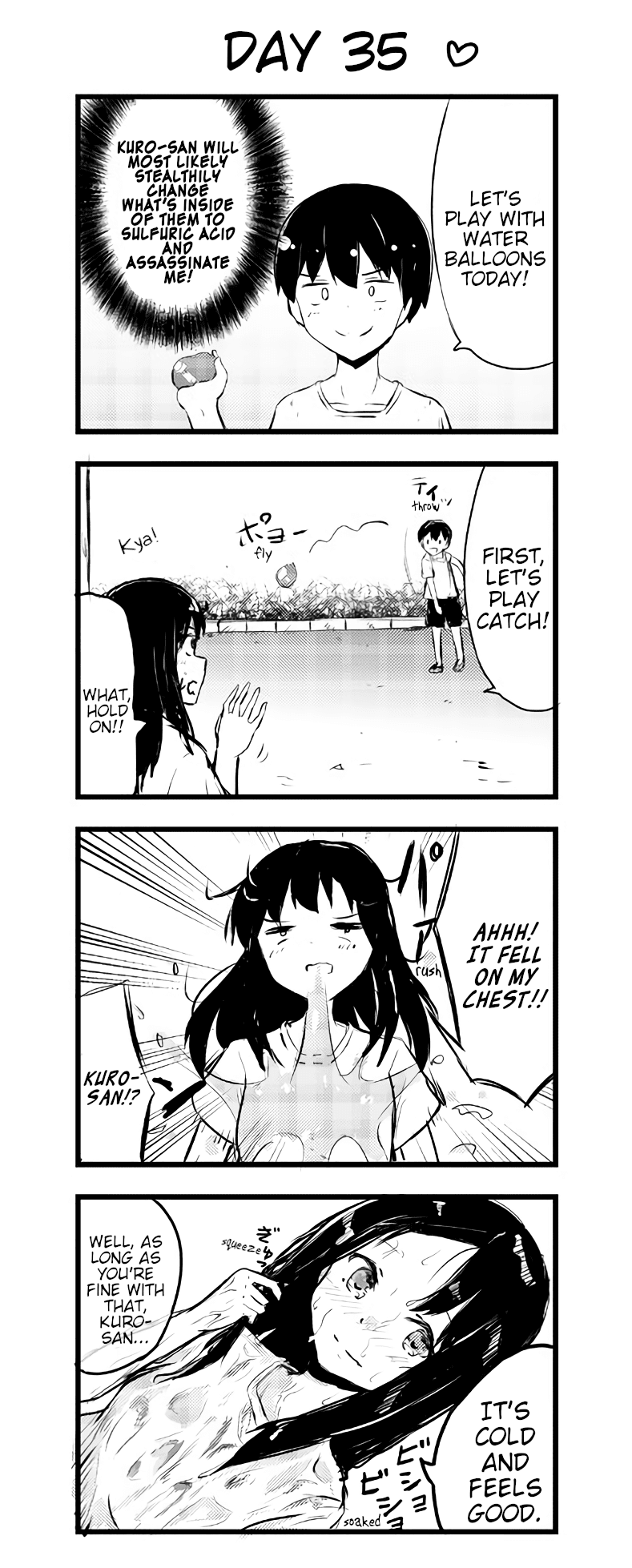 A Story About Wanting to Commit Suicide, but It's Scary So I Find a Yandere Girl to Kill Me, but After 100 days, I Somehow Got ○○ chapter 35 - page 1