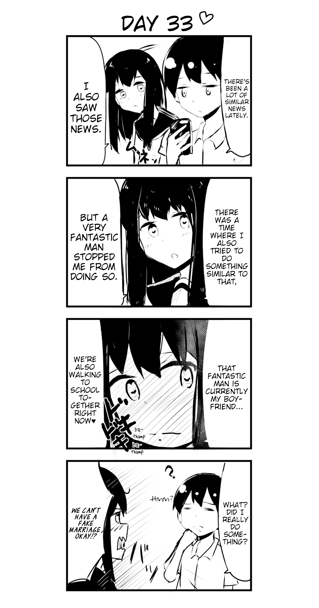 A Story About Wanting to Commit Suicide, but It's Scary So I Find a Yandere Girl to Kill Me, but After 100 days, I Somehow Got ○○ chapter 33 - page 1