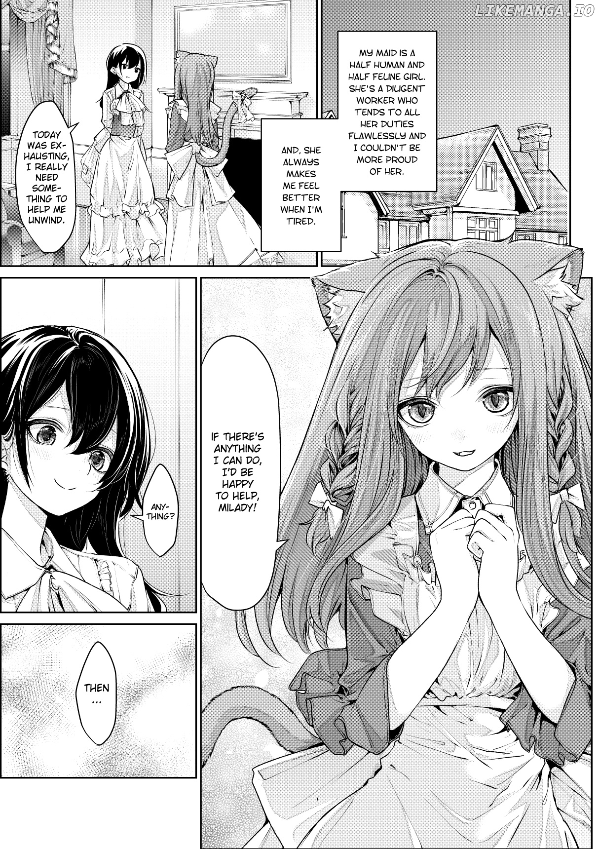 Cat Maid and Mistress chapter 14 - page 1