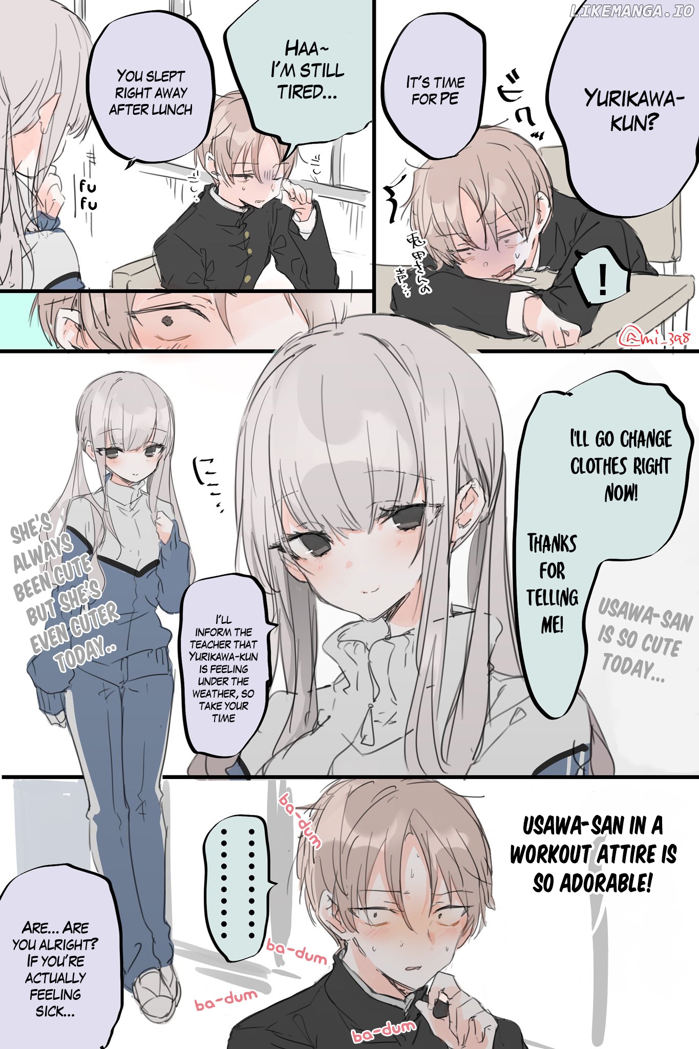 My Cute Deskmate chapter 3 - page 2