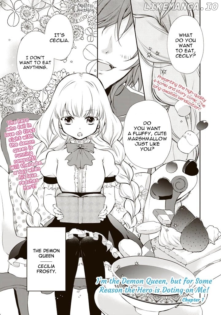 I'm the Demon Queen, but for Some Reason the Hero Is Doting on Me chapter 1 - page 2