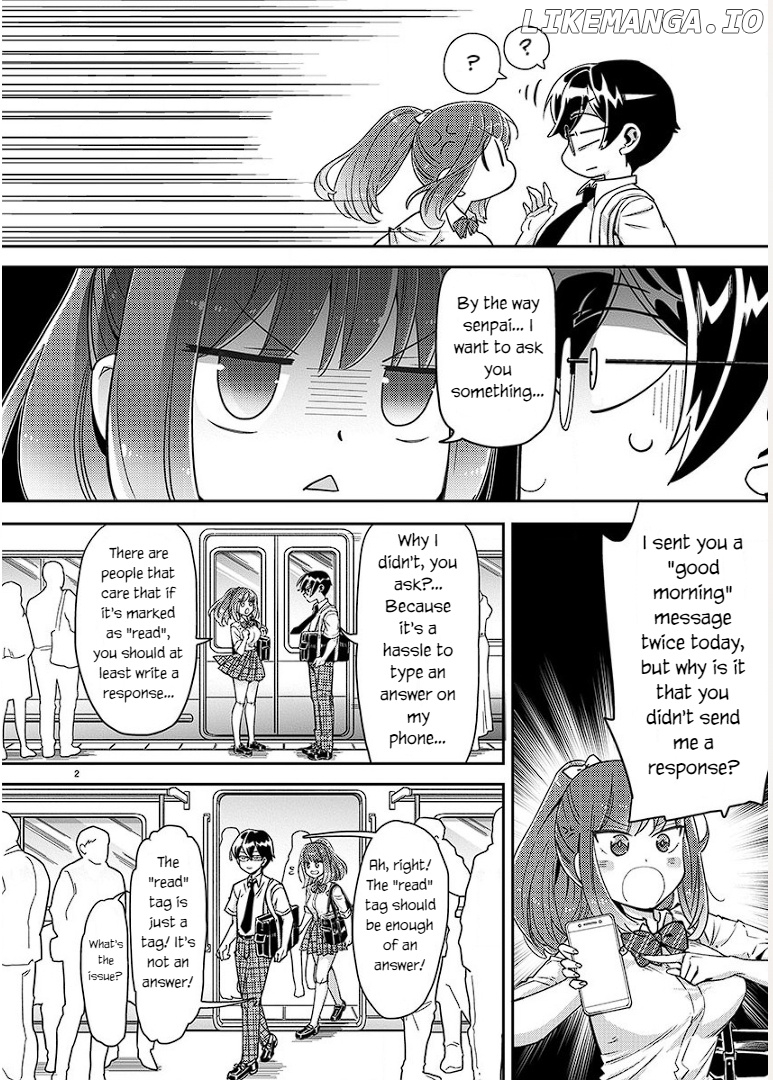 Watashi no shiranai senpai no 100 ko no koto chapter 3 - page 2