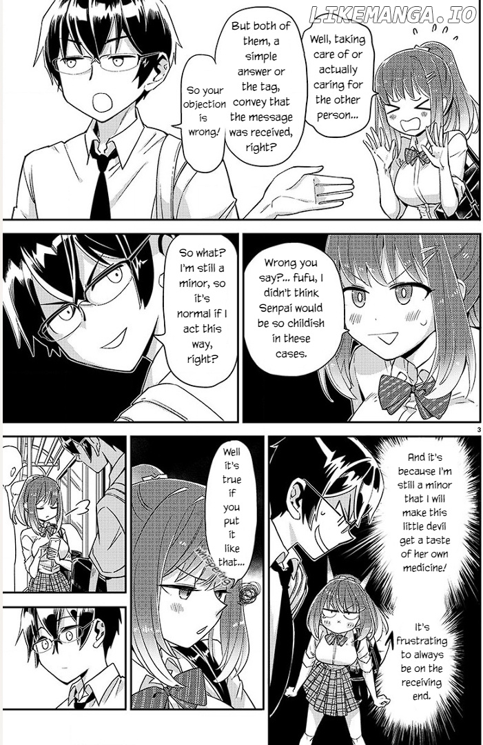 Watashi no shiranai senpai no 100 ko no koto chapter 3 - page 3
