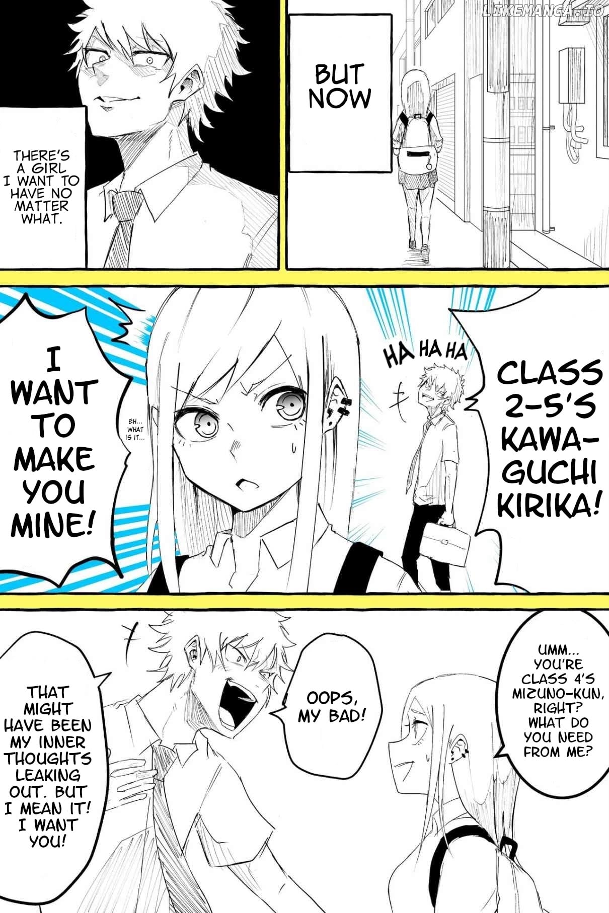 Tennen Gyaru Kawaguchi-san! chapter 5 - page 3