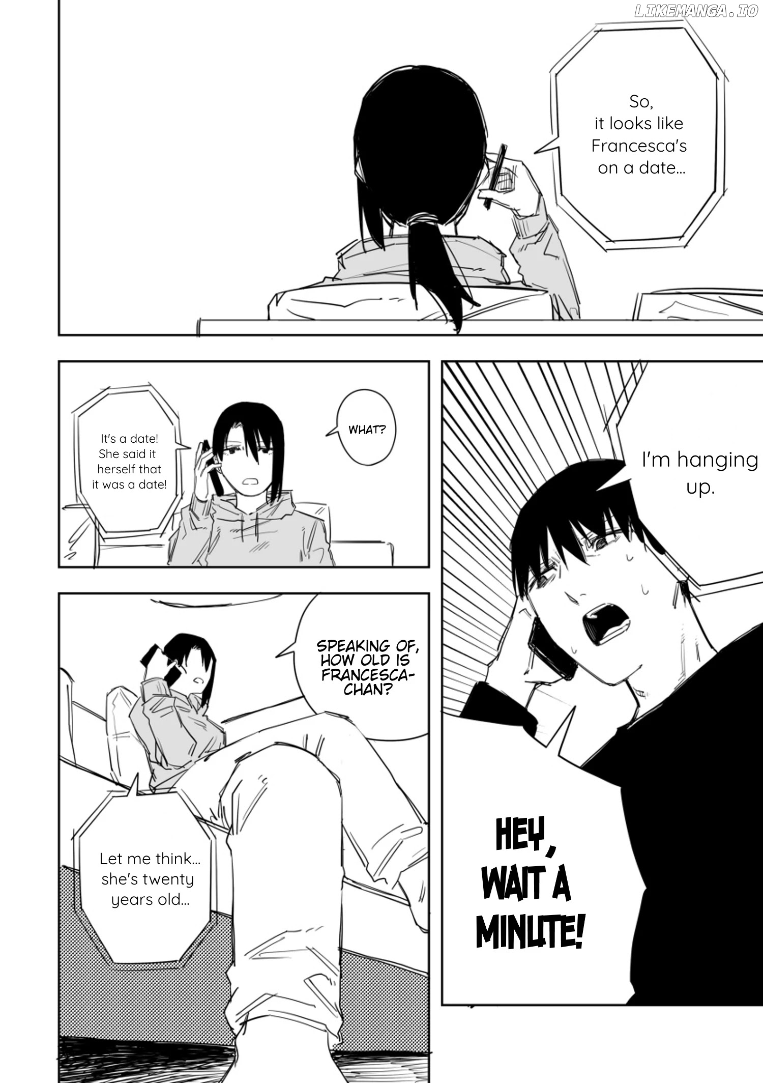 This Italian Girl Has Become Such A Freeloader chapter 56 - page 5