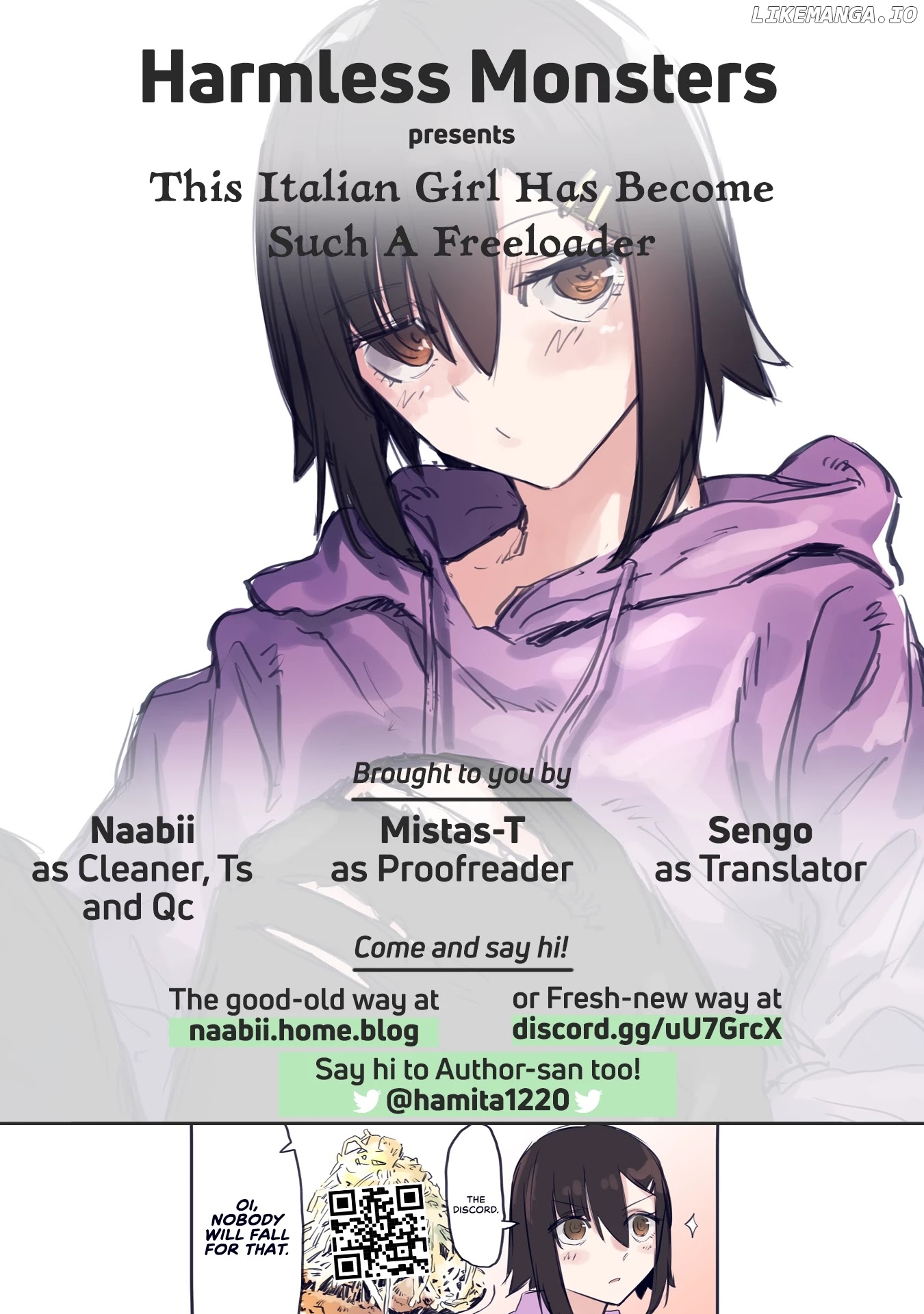 This Italian Girl Has Become Such A Freeloader chapter 8 - page 7