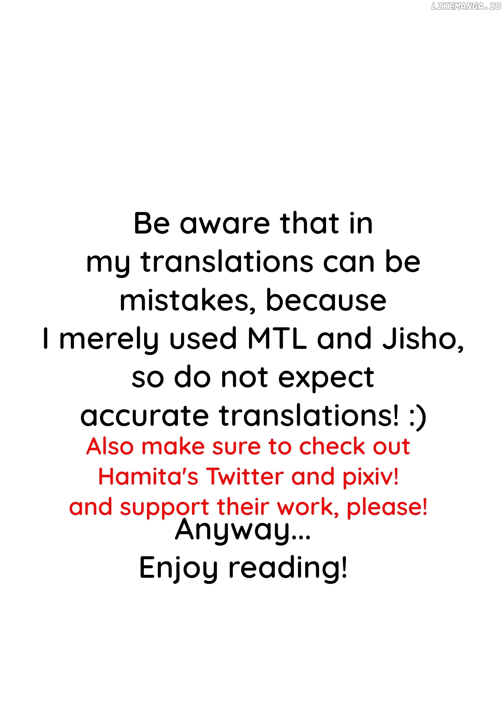 This Italian Girl Has Become Such A Freeloader chapter 66 - page 1