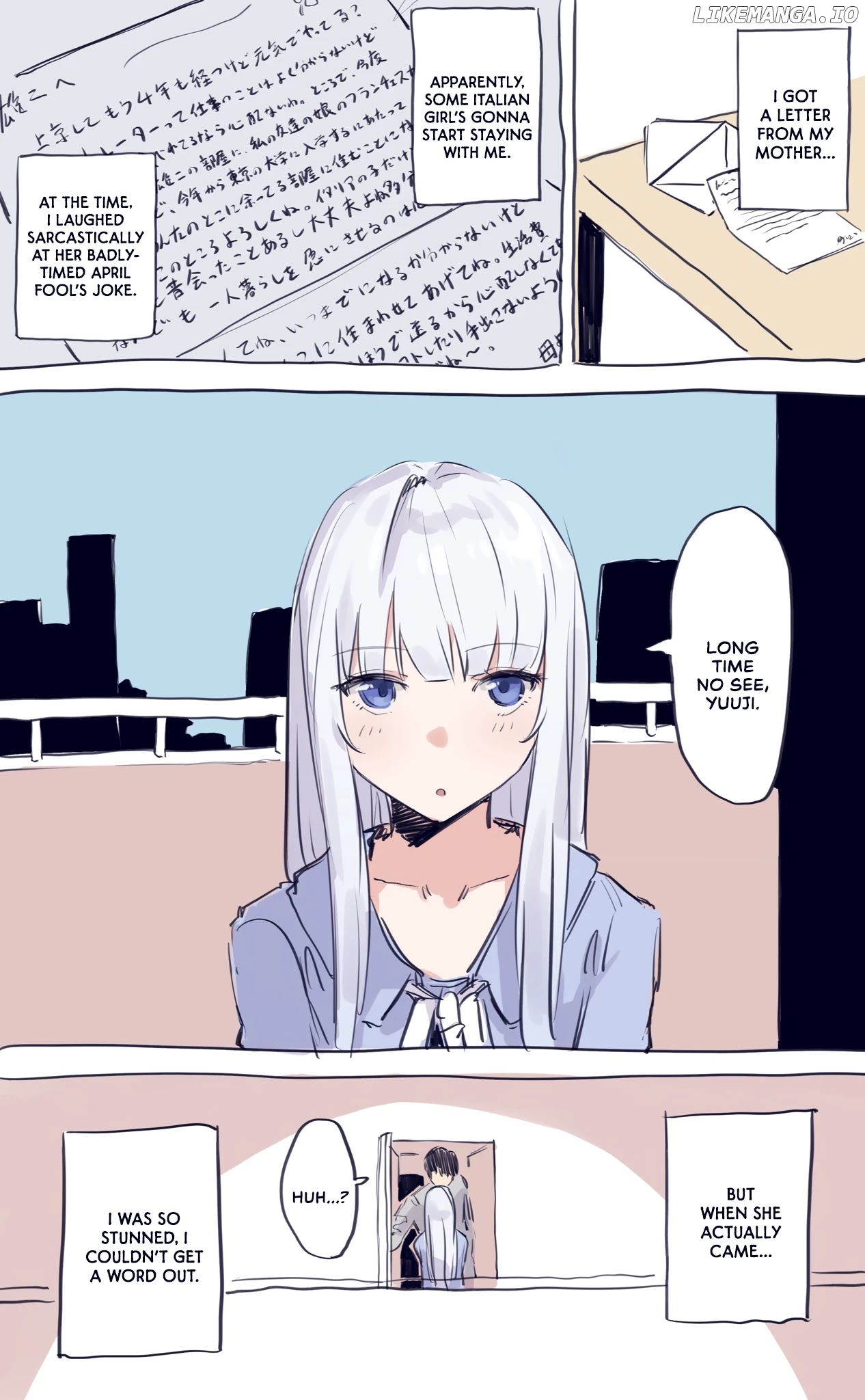 This Italian Girl Has Become Such A Freeloader chapter 1 - page 1
