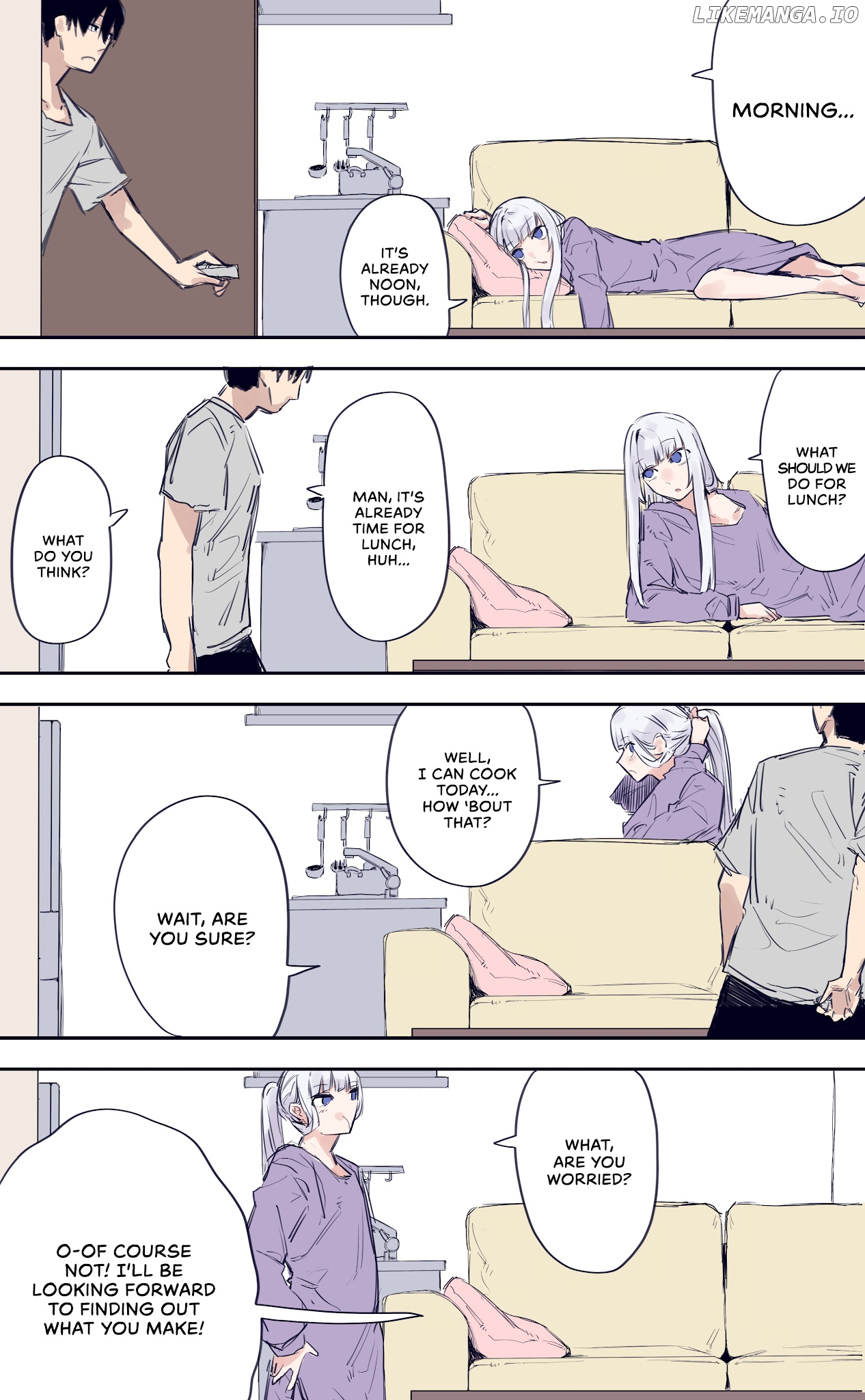 This Italian Girl Has Become Such A Freeloader chapter 10 - page 1