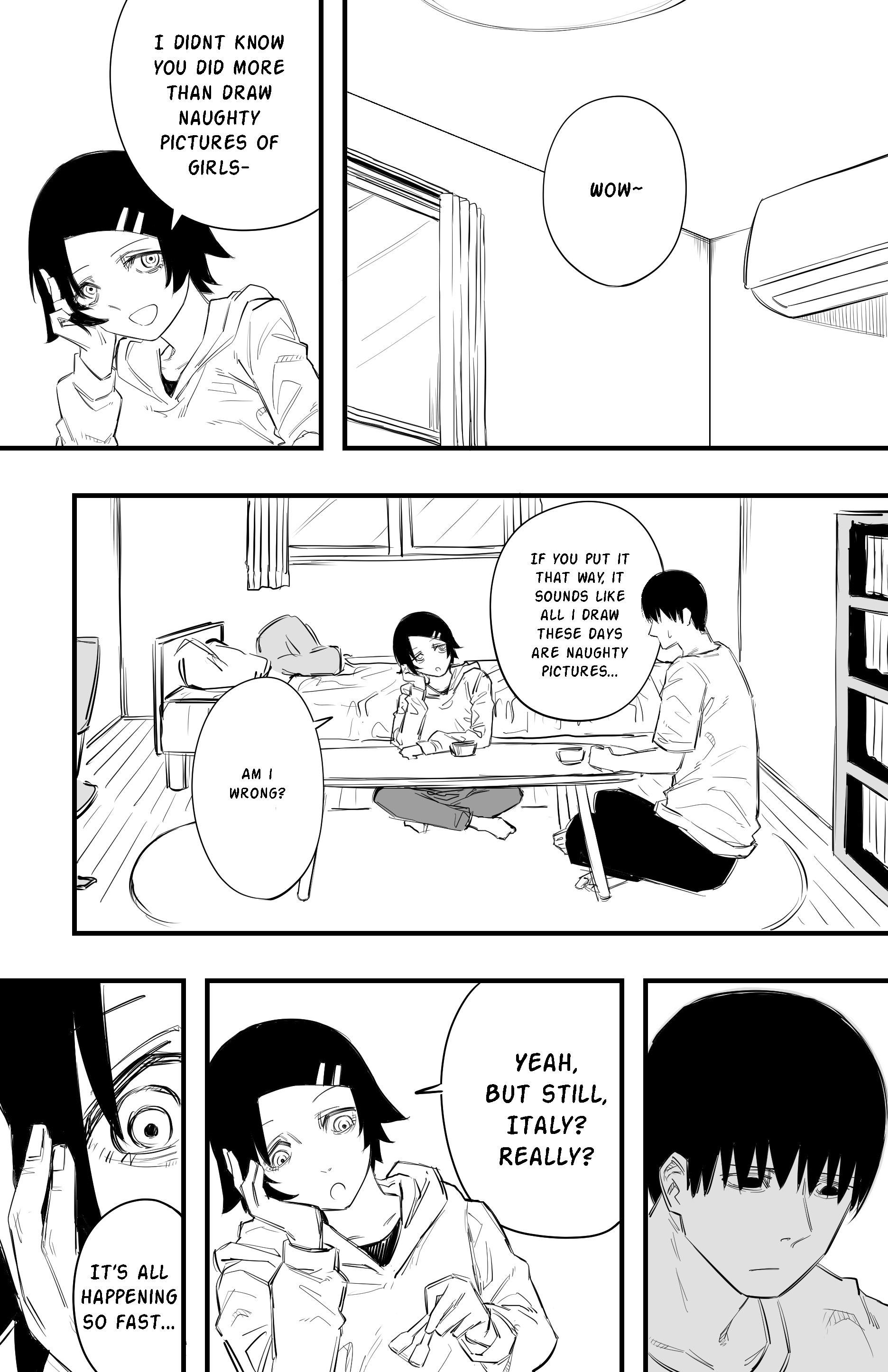 This Italian Girl Has Become Such A Freeloader chapter 33 - page 1