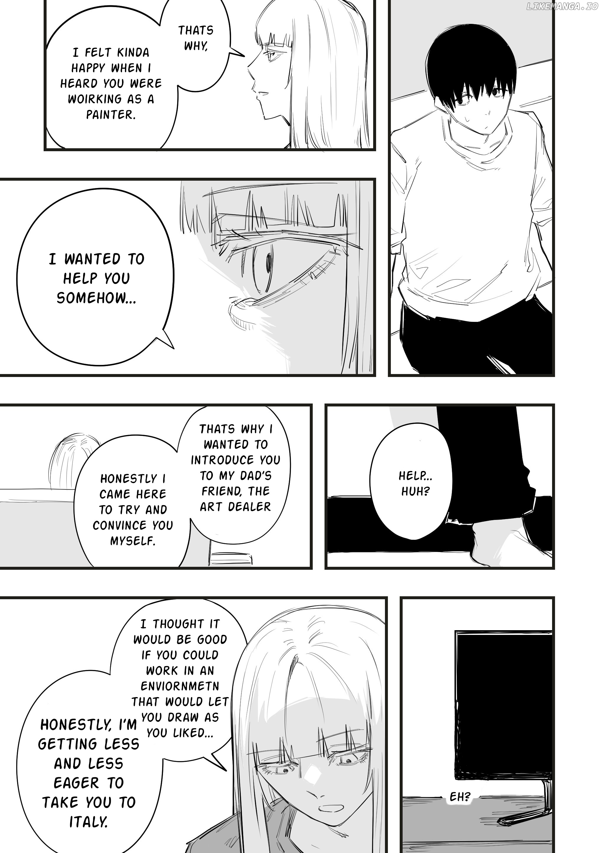 This Italian Girl Has Become Such A Freeloader chapter 36 - page 7