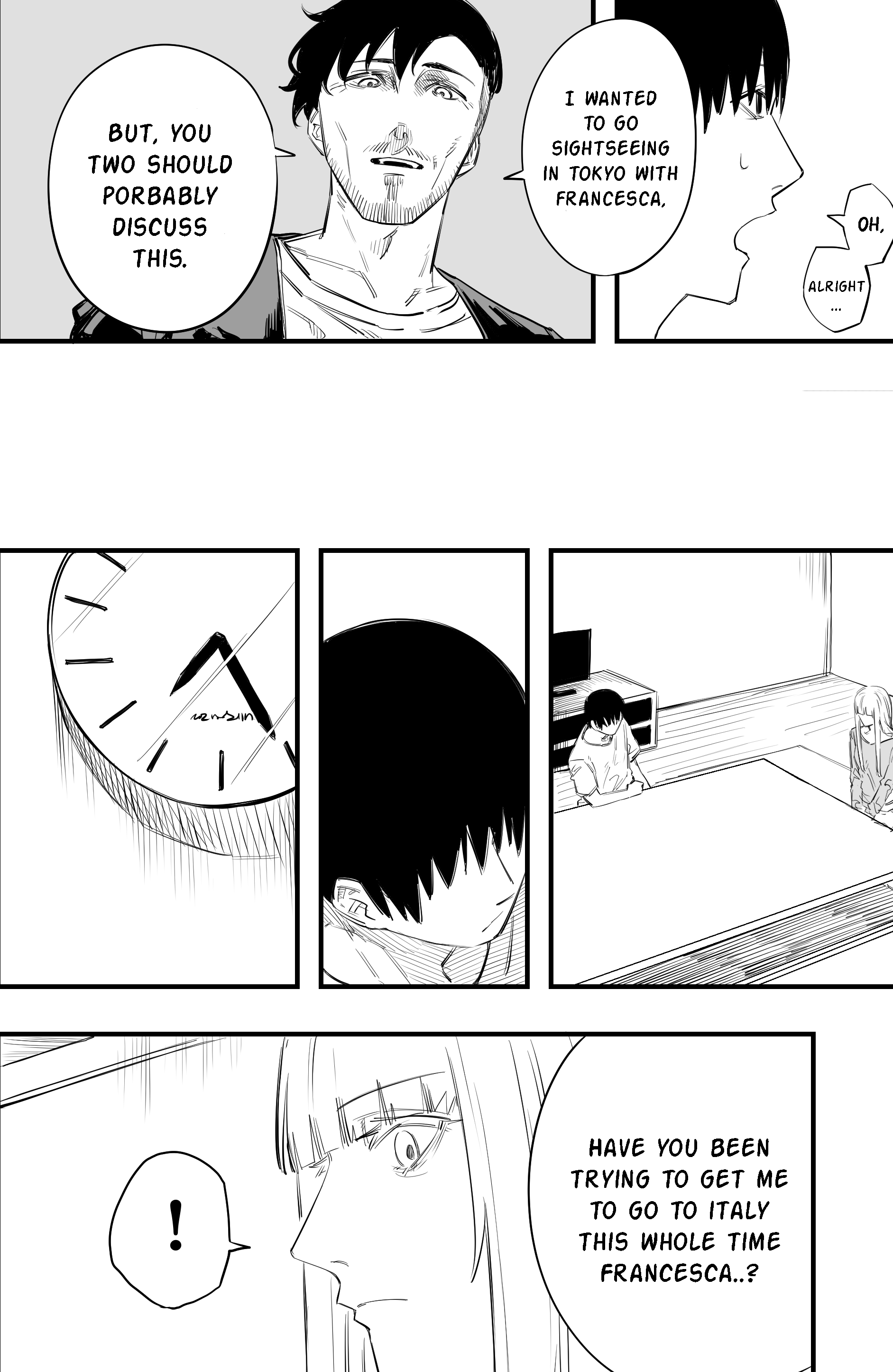 This Italian Girl Has Become Such A Freeloader chapter 32 - page 2