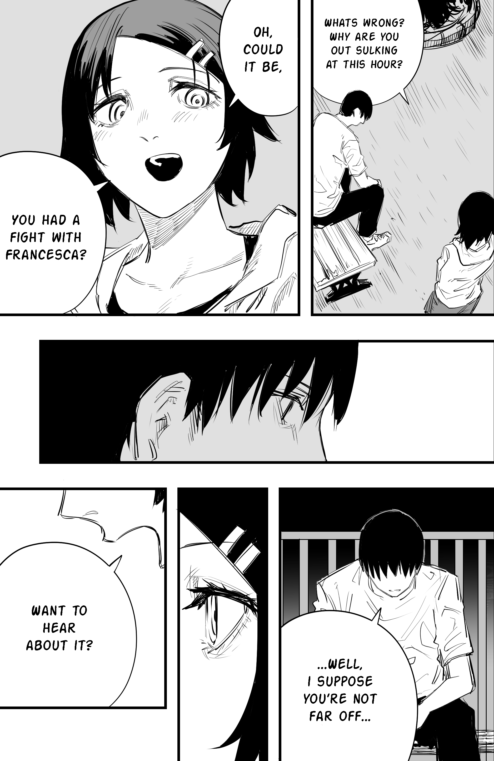 This Italian Girl Has Become Such A Freeloader chapter 32 - page 7