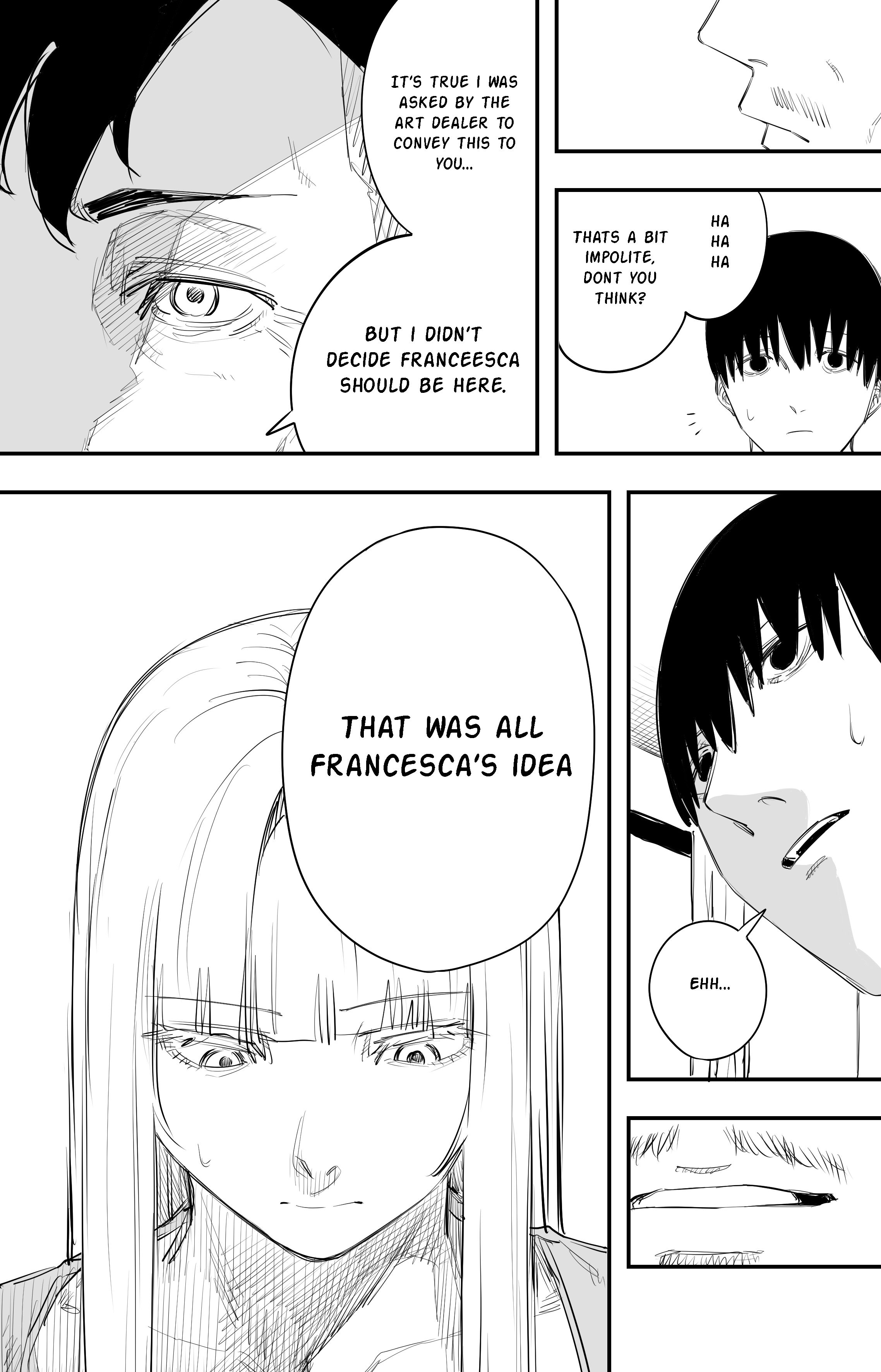 This Italian Girl Has Become Such A Freeloader chapter 31 - page 8