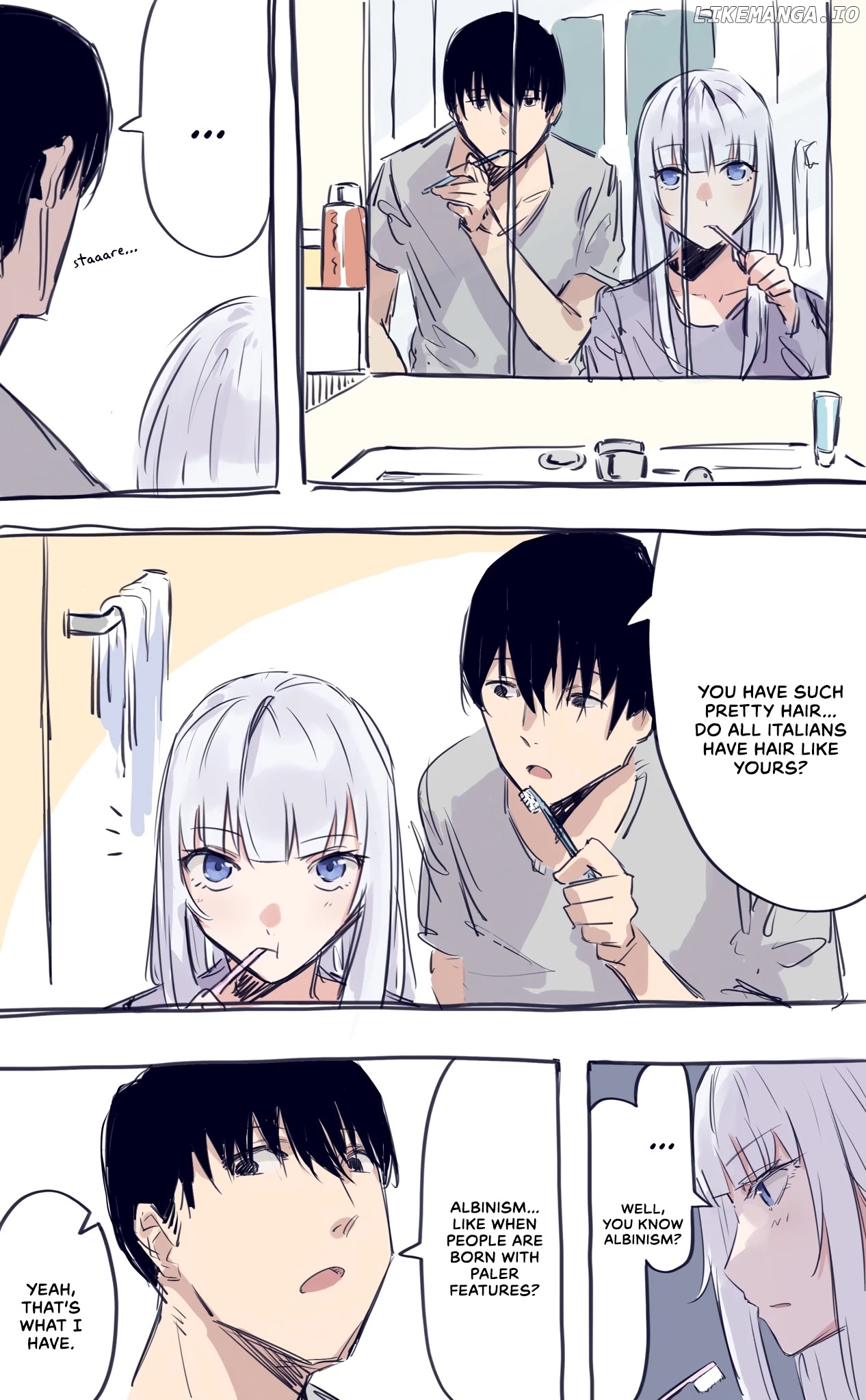 This Italian Girl Has Become Such A Freeloader chapter 3 - page 1