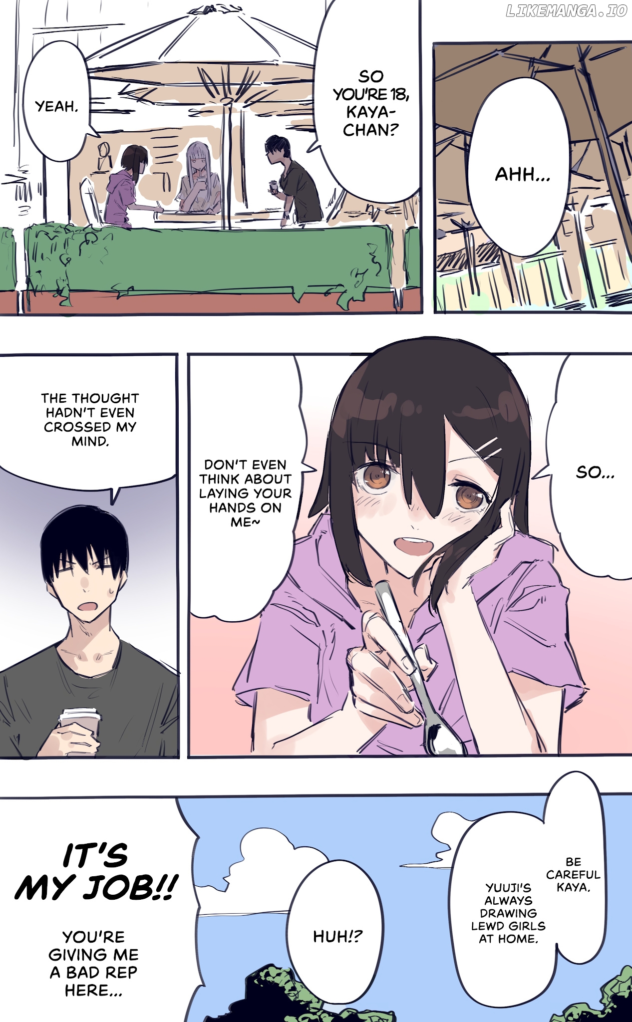 This Italian Girl Has Become Such A Freeloader chapter 9 - page 1