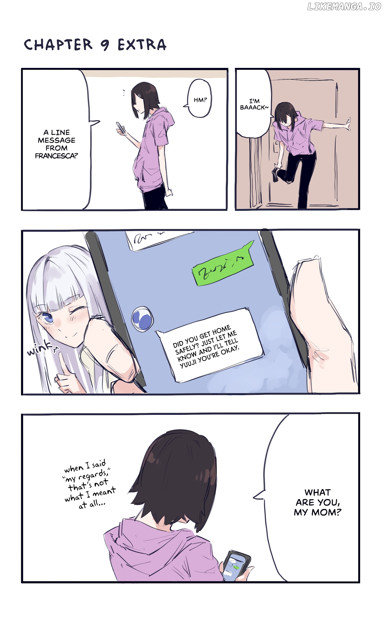 This Italian Girl Has Become Such A Freeloader chapter 9 - page 5