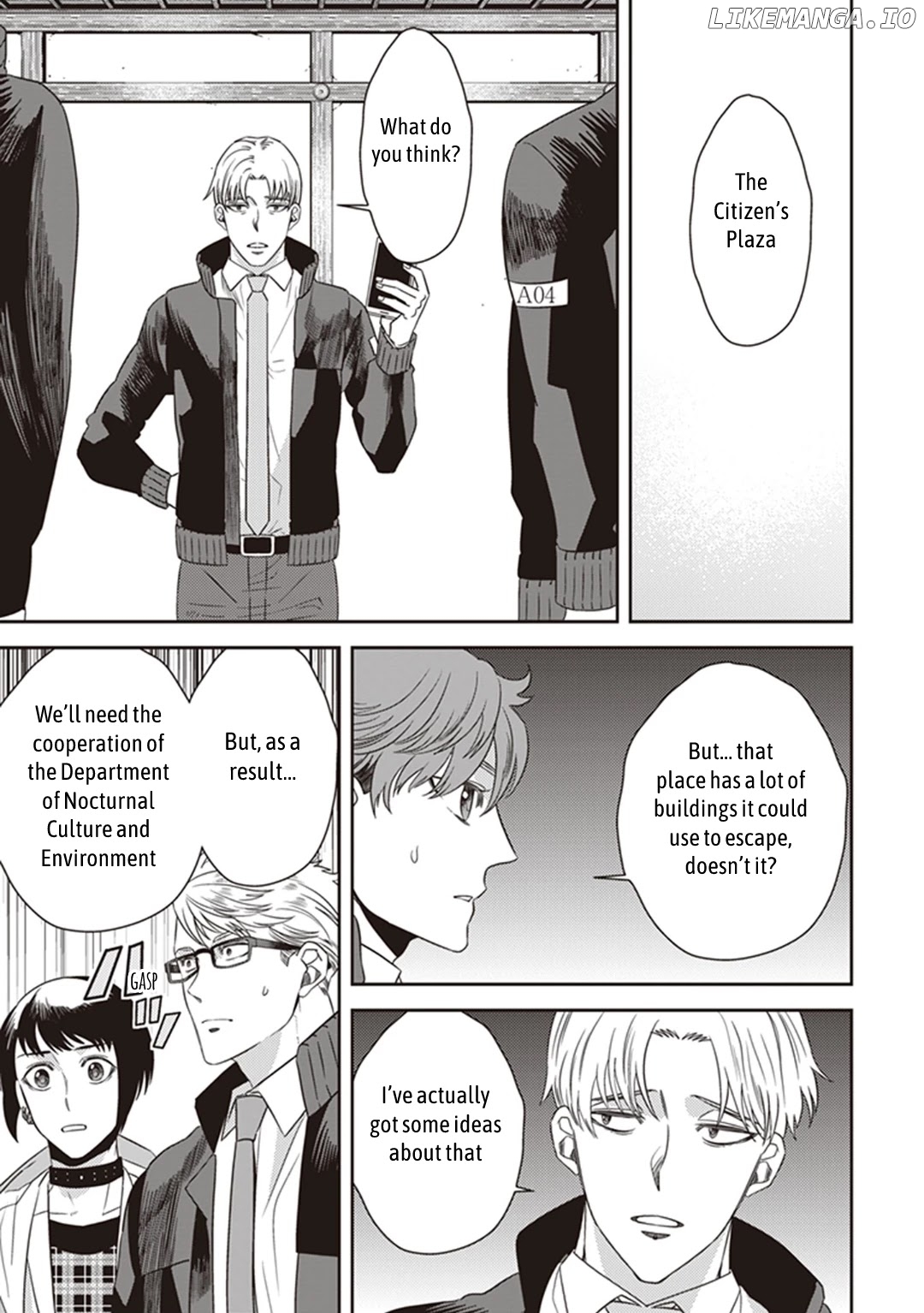 Mayonaka No Occult Koumuin chapter 38 - page 55