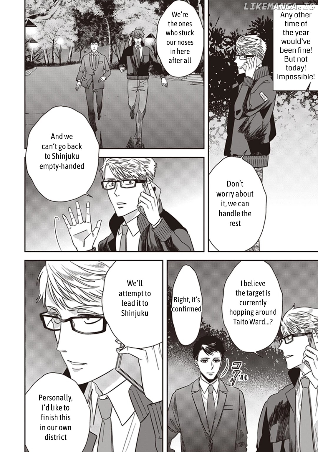 Mayonaka No Occult Koumuin chapter 38 - page 8