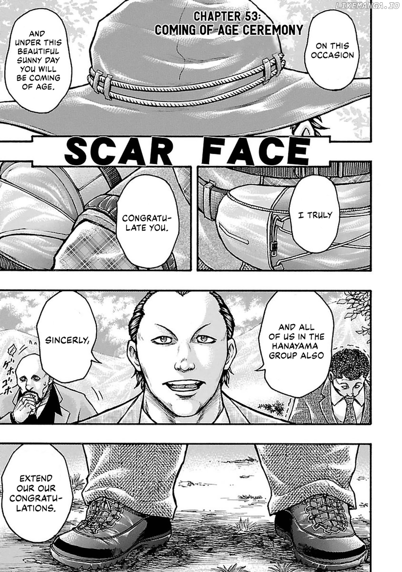 Baki Gaiden: Kizudzura chapter 53 - page 1