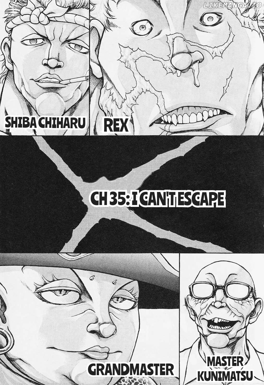 Baki Gaiden: Kizudzura chapter 35 - page 1