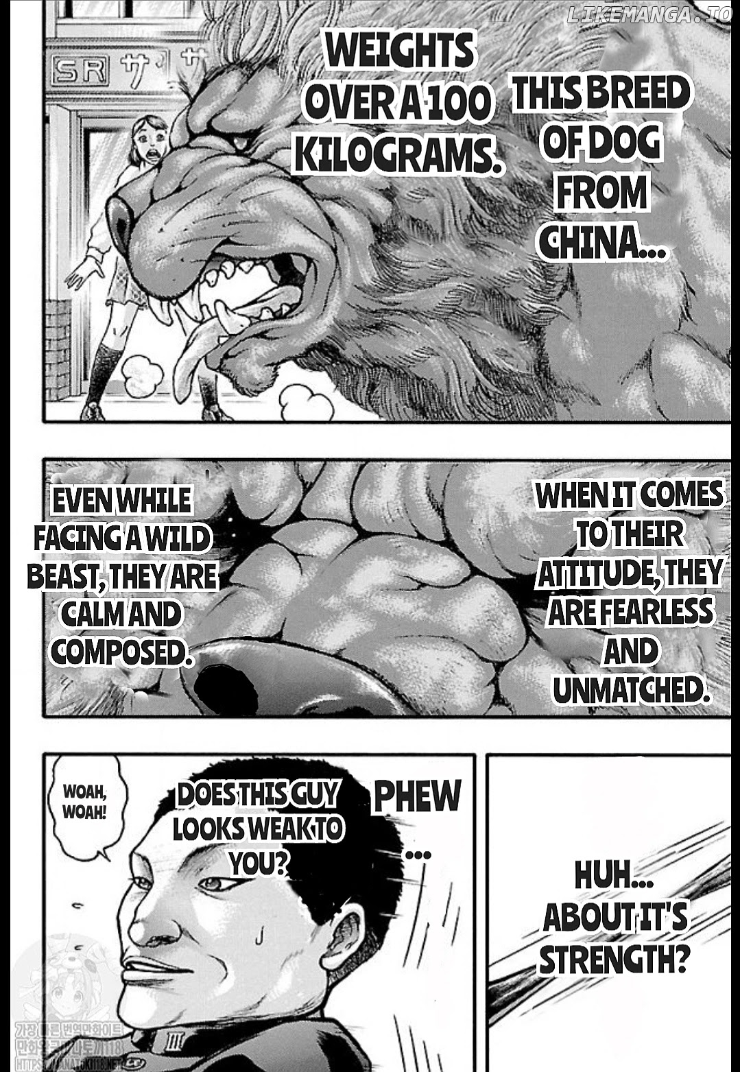 Baki Gaiden: Kizudzura chapter 14 - page 6