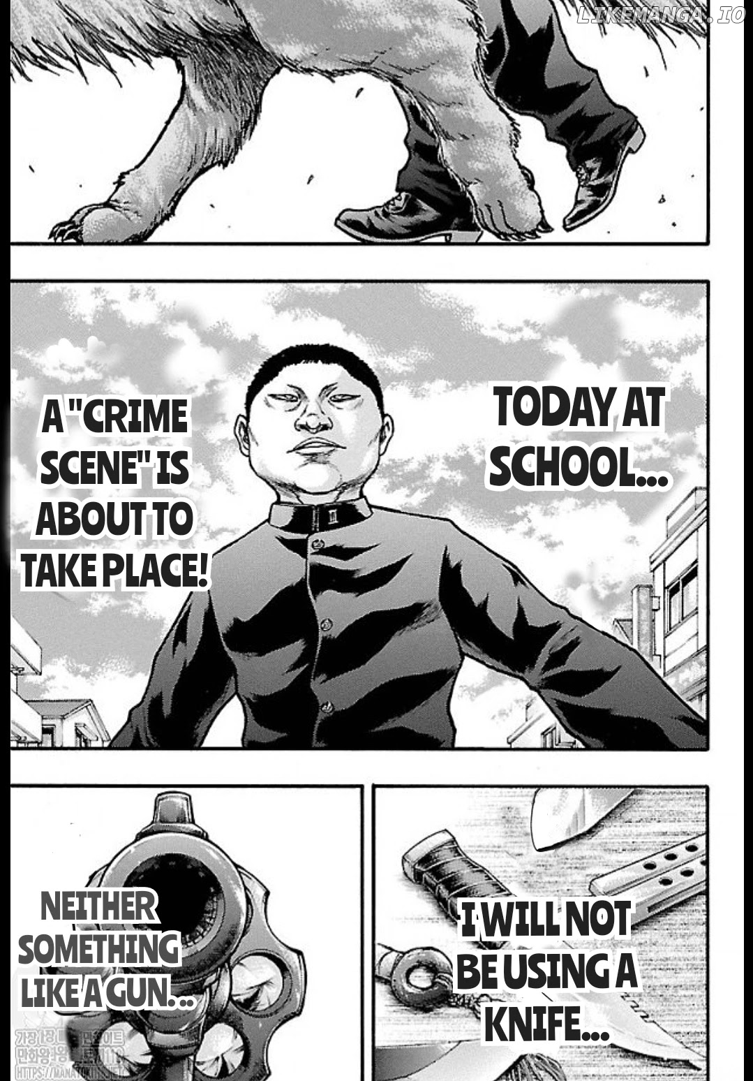 Baki Gaiden: Kizudzura chapter 14 - page 9
