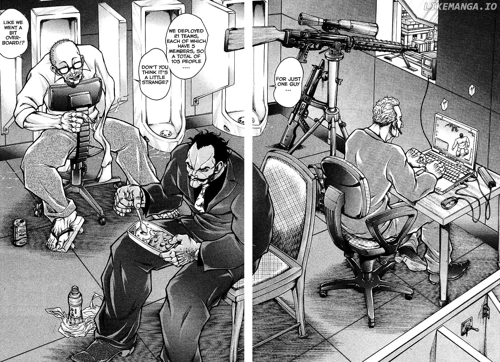 Baki Gaiden: Kizudzura chapter 26 - page 6