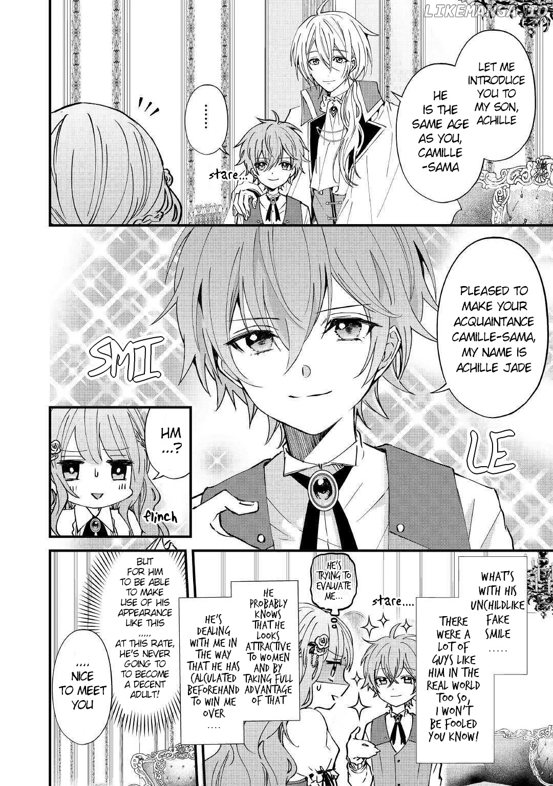 An Otome Game’S Burikko Villainess Turned Into A Magic Otaku chapter 1 - page 10