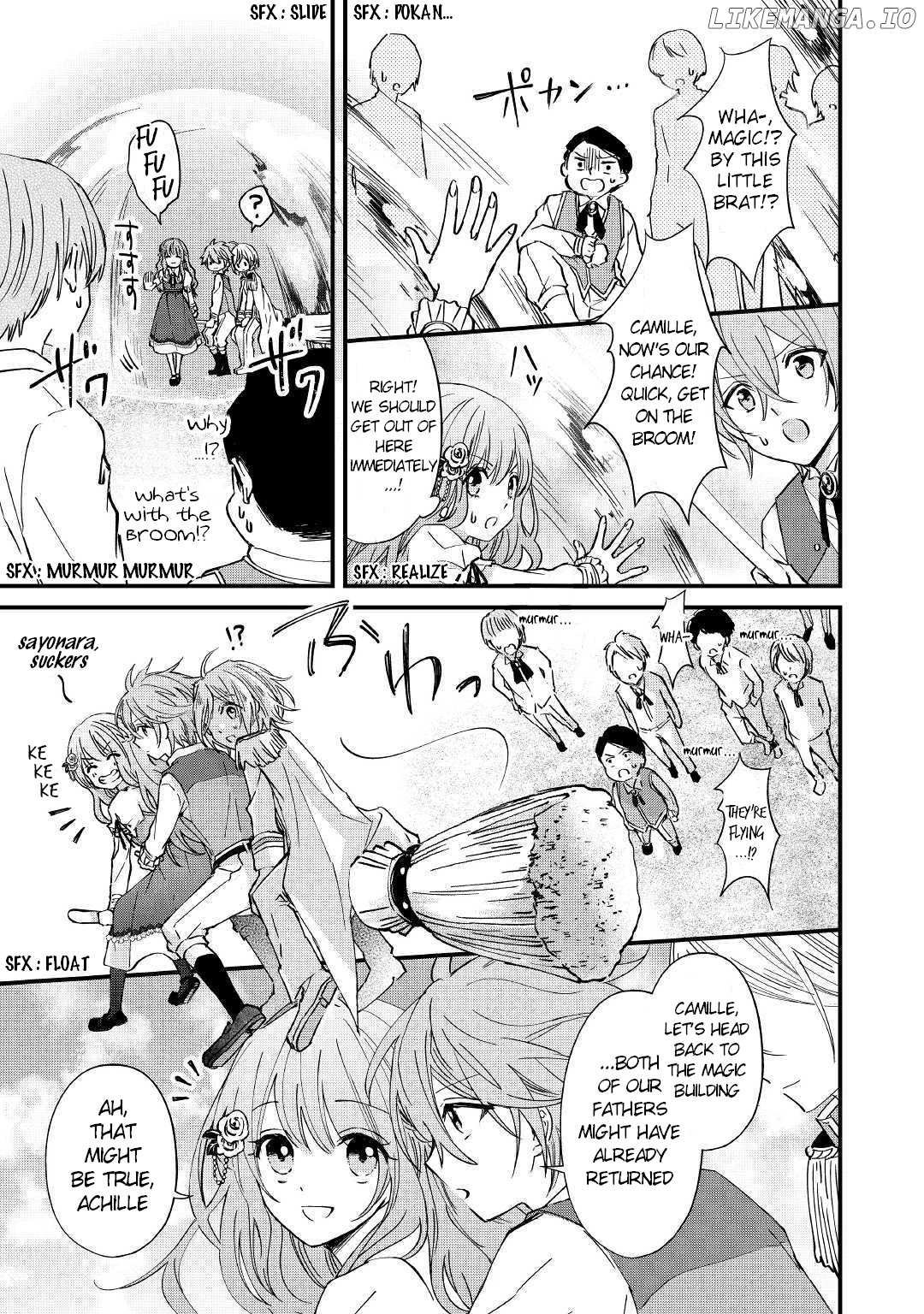 An Otome Game’S Burikko Villainess Turned Into A Magic Otaku chapter 1 - page 19