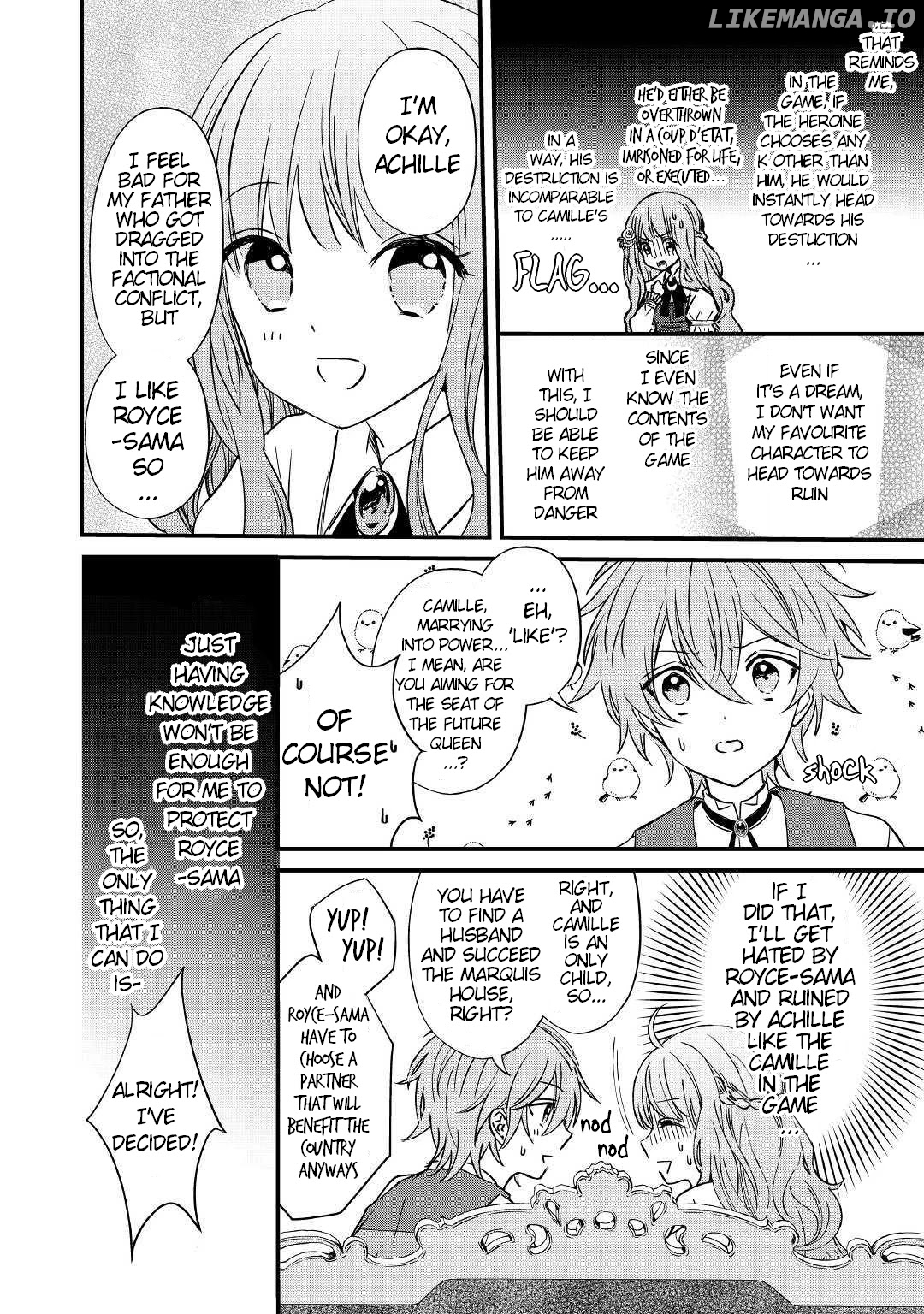 An Otome Game’S Burikko Villainess Turned Into A Magic Otaku chapter 1 - page 26