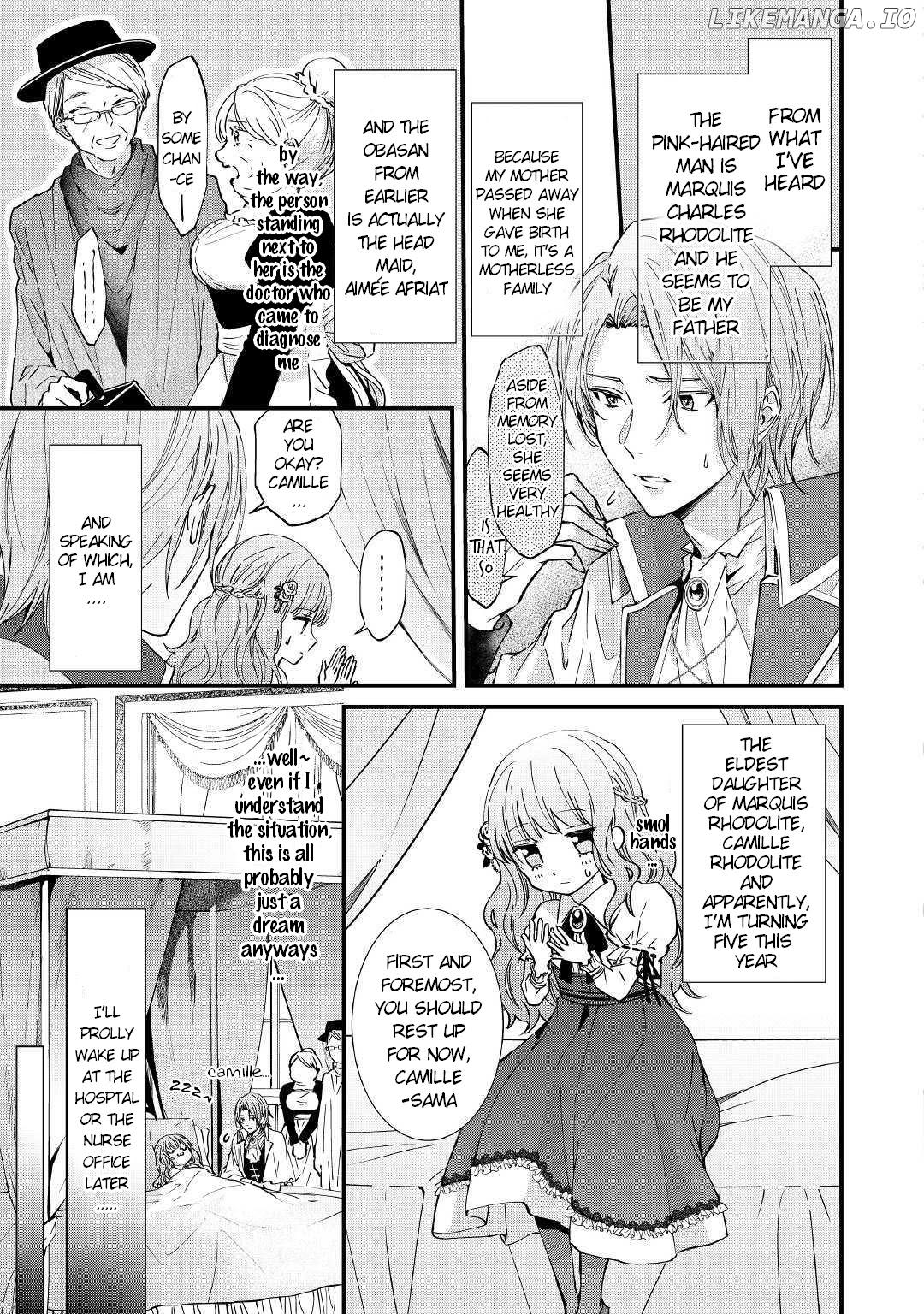 An Otome Game’S Burikko Villainess Turned Into A Magic Otaku chapter 1 - page 5