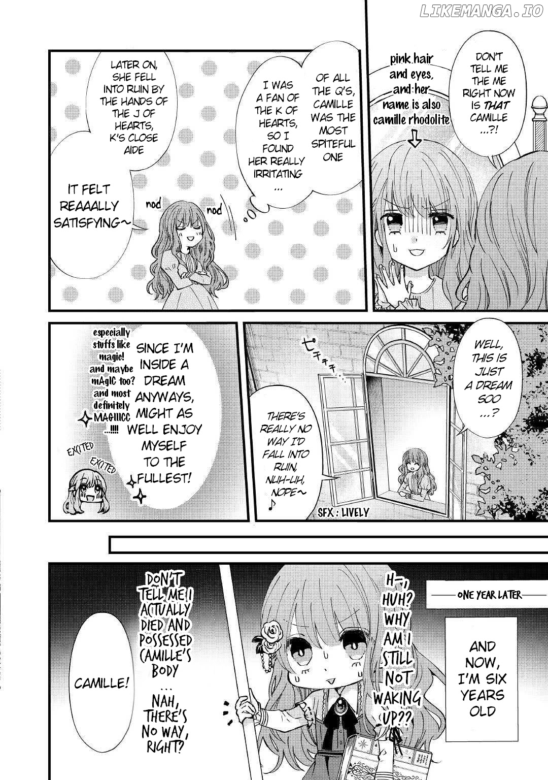 An Otome Game’S Burikko Villainess Turned Into A Magic Otaku chapter 1 - page 8