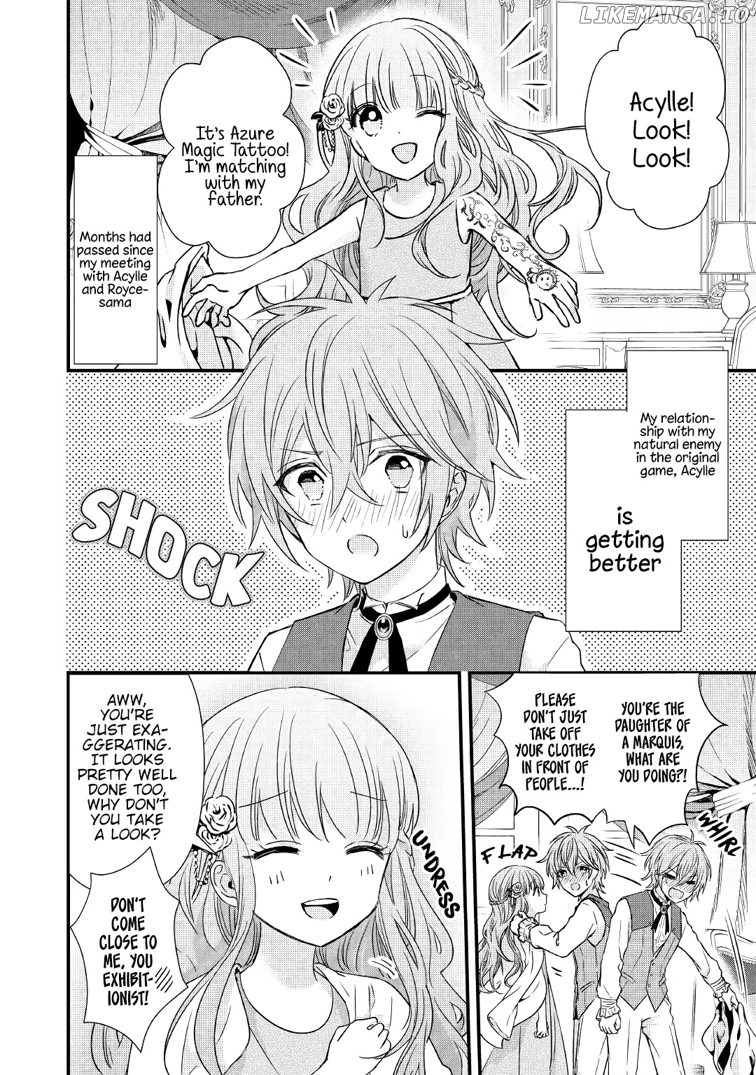 An Otome Game’S Burikko Villainess Turned Into A Magic Otaku chapter 2 - page 1