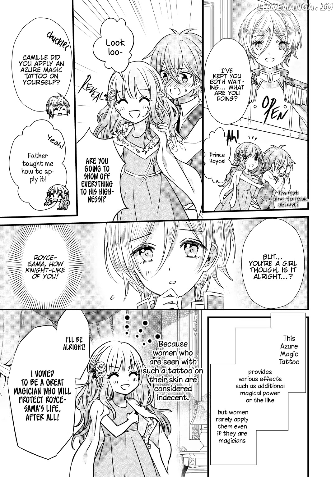 An Otome Game’S Burikko Villainess Turned Into A Magic Otaku chapter 2 - page 2