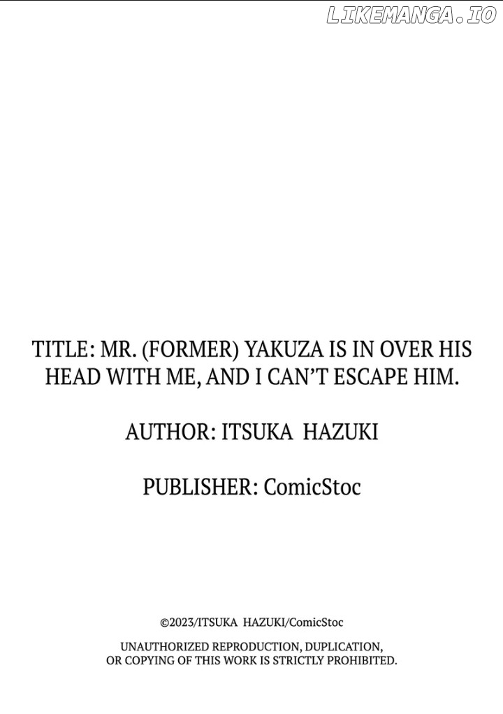 Mr. (Former) Yakuza is in Over His Head with Me, and I Can’t Escape Him Chapter 4 - page 33
