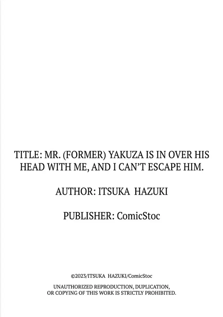 Mr. (Former) Yakuza is in Over His Head with Me, and I Can’t Escape Him Chapter 5 - page 33