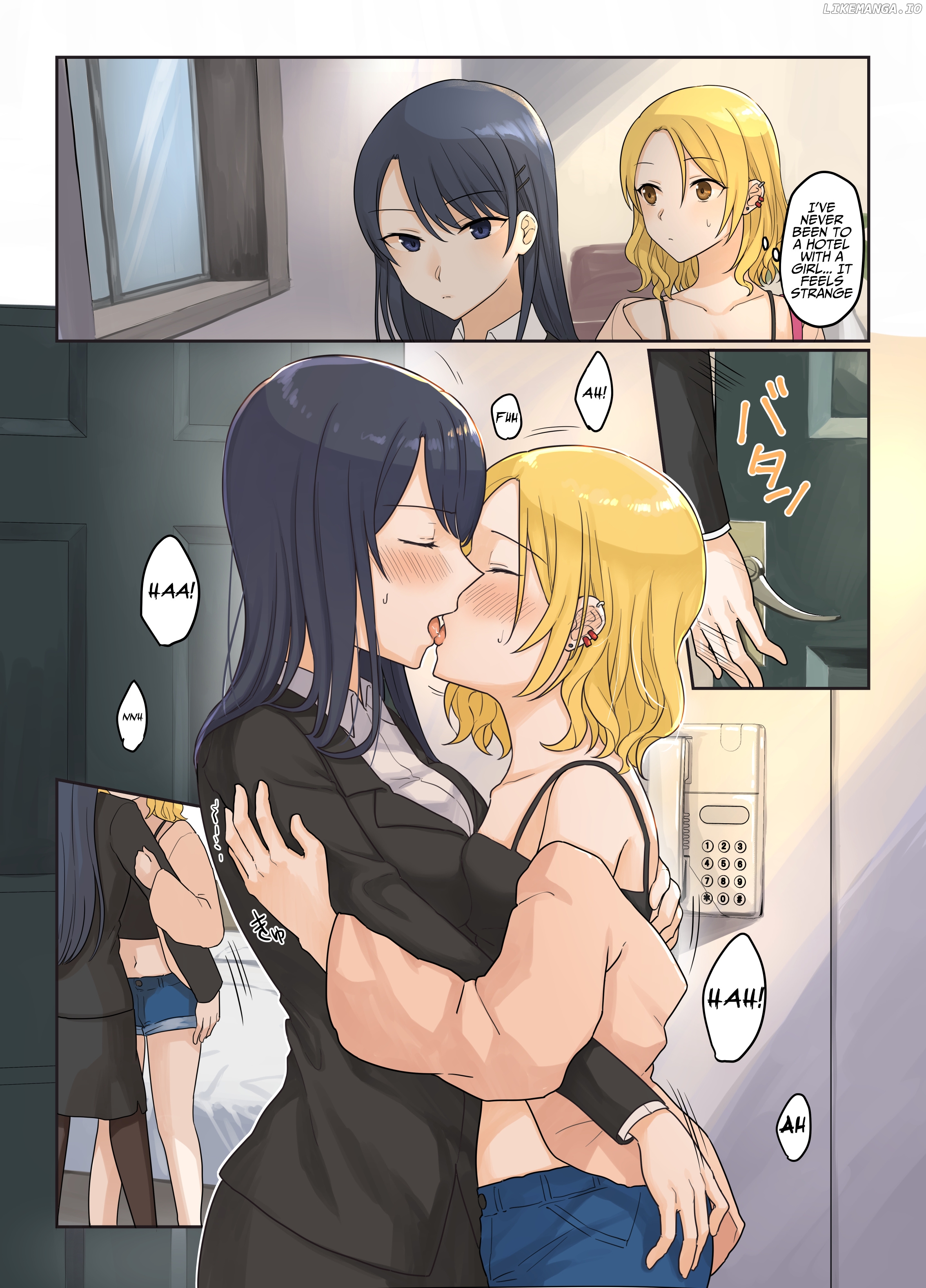 For Each Retweet, Two Straight Girls Who Don't Get Along Will Kiss for One Second chapter 12 - page 1