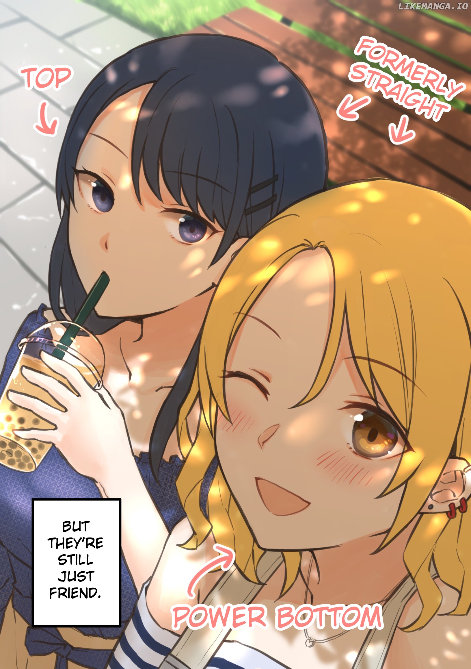 For Each Retweet, Two Straight Girls Who Don't Get Along Will Kiss for One Second chapter 14 - page 2