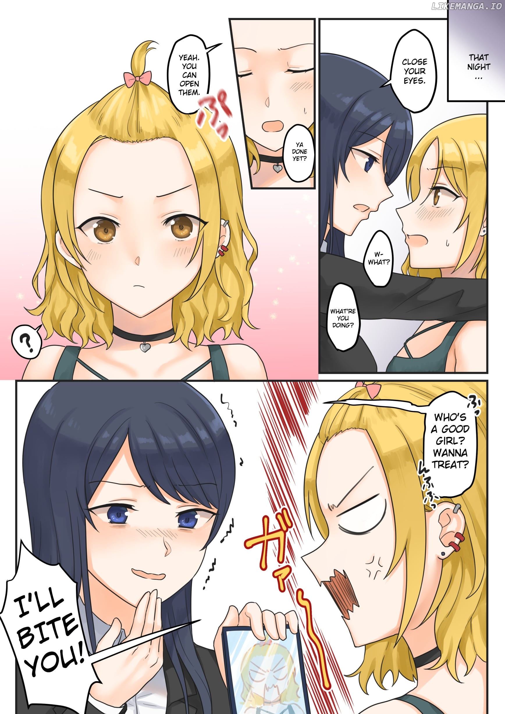 For Each Retweet, Two Straight Girls Who Don't Get Along Will Kiss for One Second chapter 15 - page 2