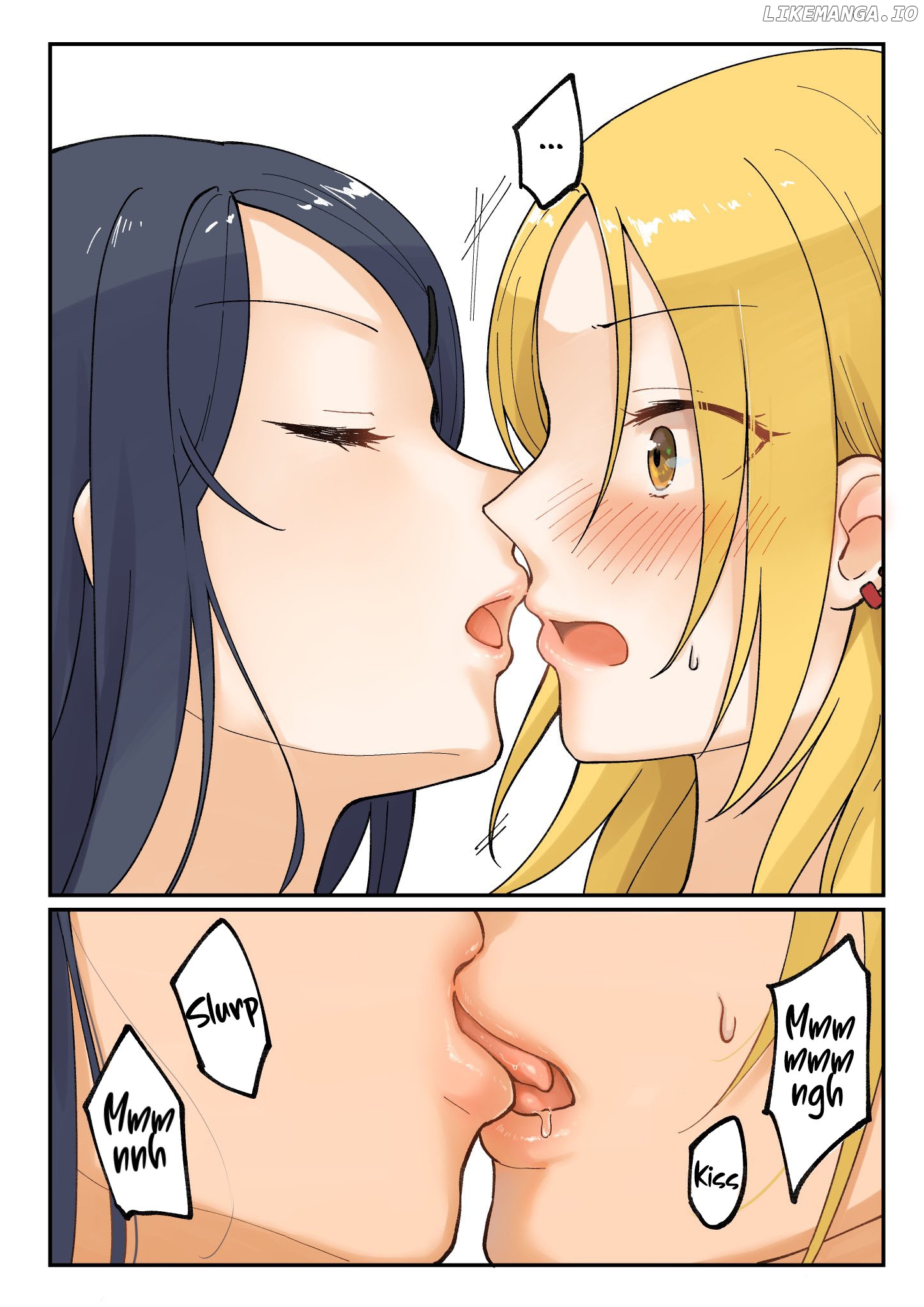For Each Retweet, Two Straight Girls Who Don't Get Along Will Kiss for One Second chapter 4 - page 2