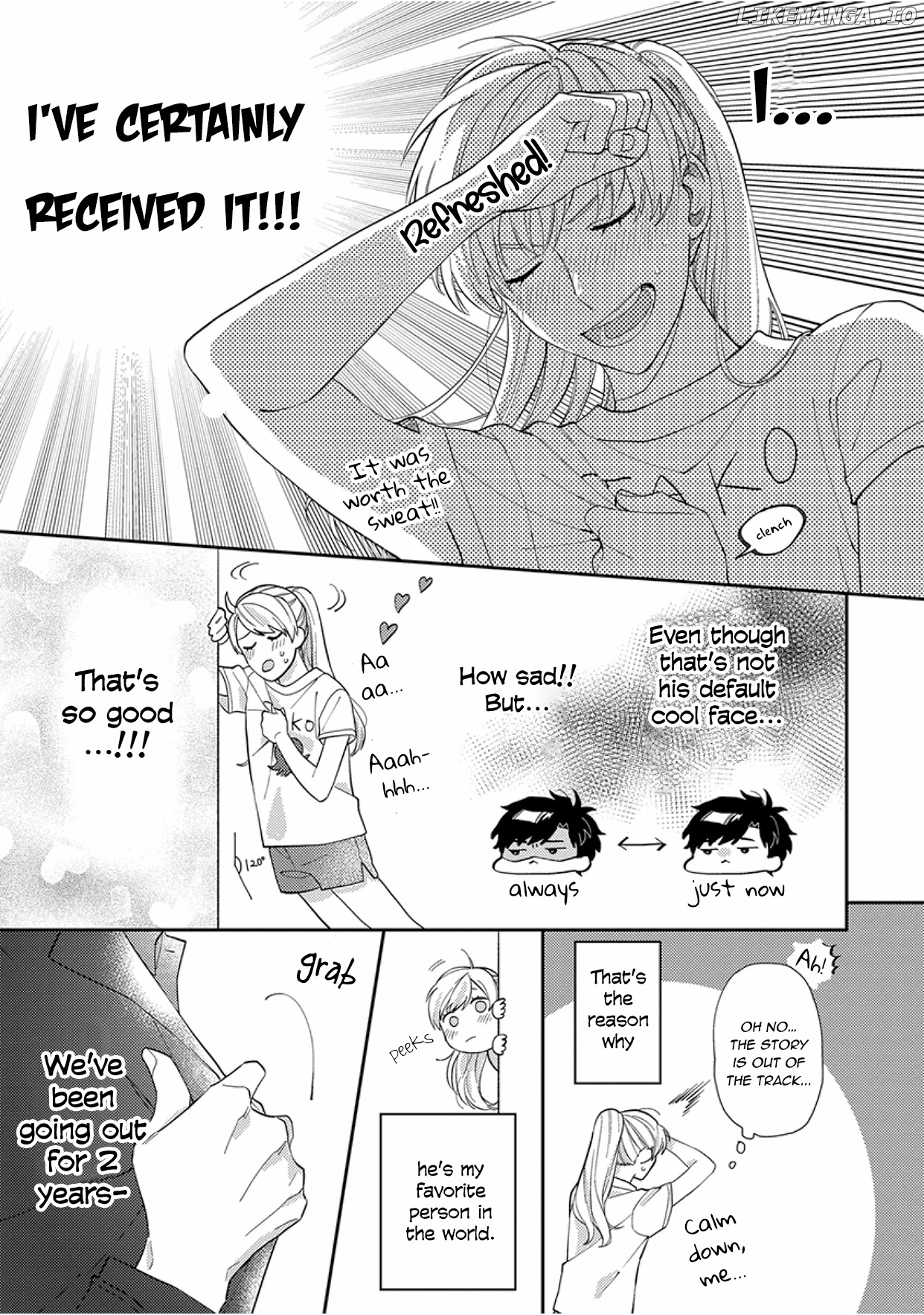Kareshi No Koto Ga Suki Sugite Kyou Mo Zenryoku De Ikiru!!! chapter 0.1 - page 8