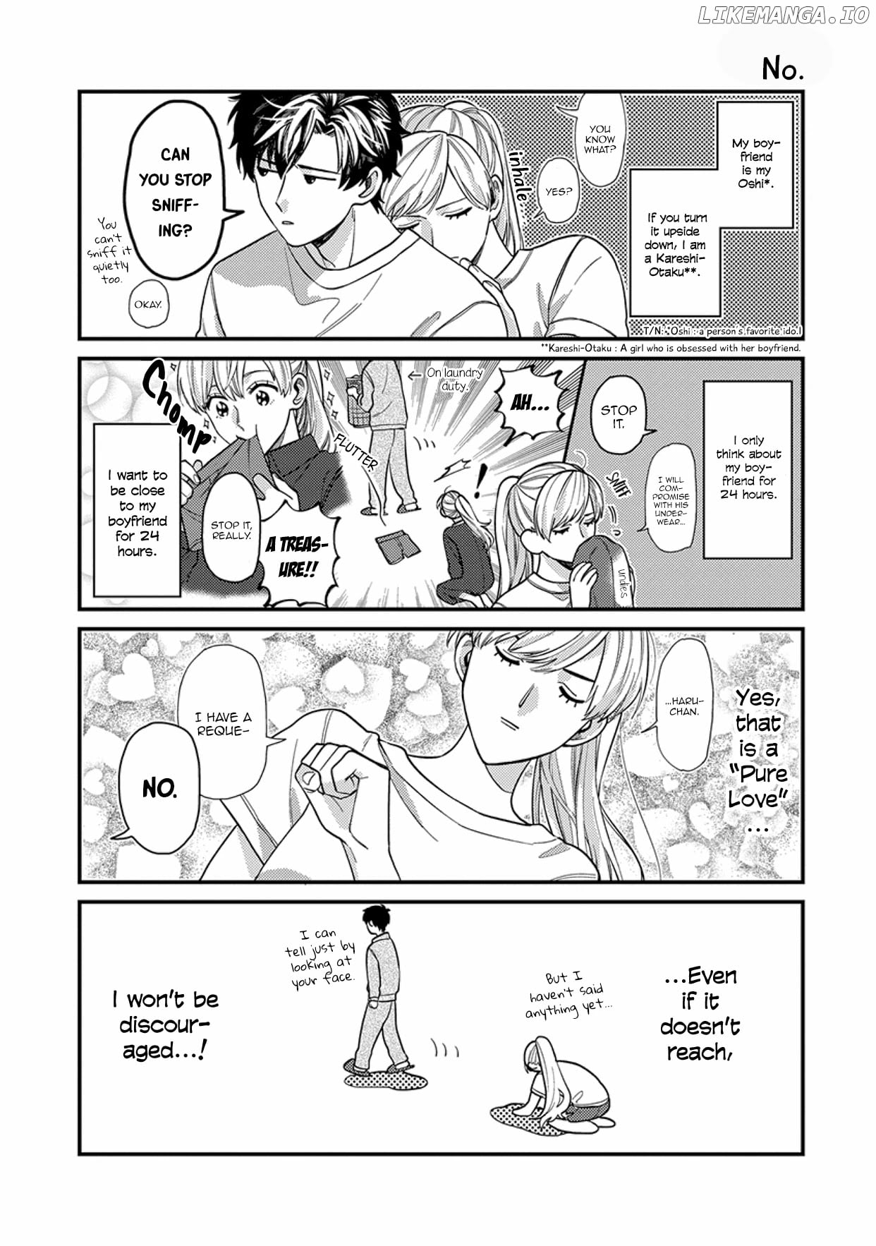 Kareshi No Koto Ga Suki Sugite Kyou Mo Zenryoku De Ikiru!!! chapter 1 - page 2